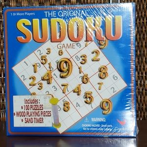 Brand New 2005 Cardinal The Original Sudoku Game Sealed, Never Opened